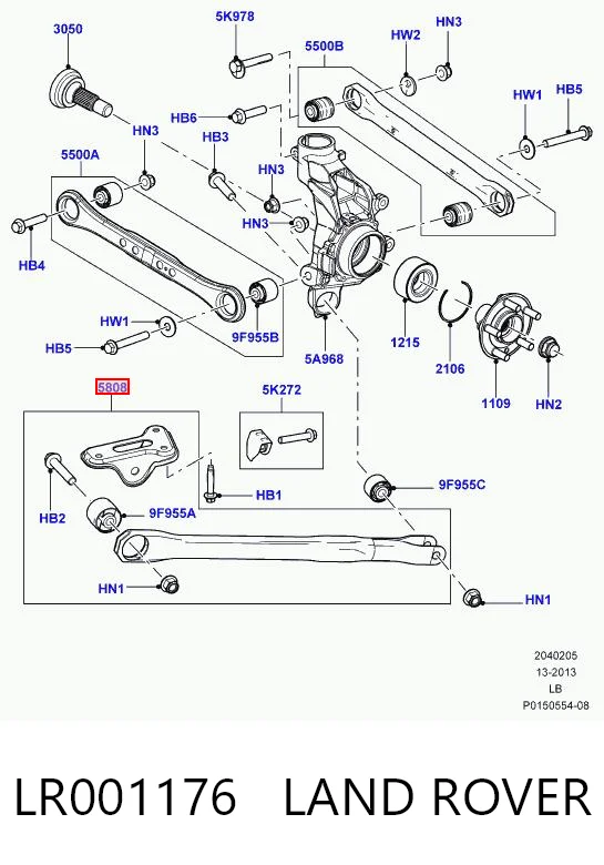 LR001176 Land Rover