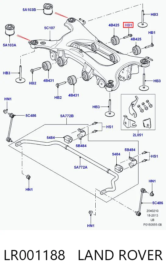 LR001188 Land Rover