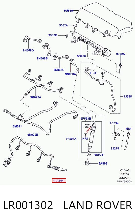 LR001302 Land Rover