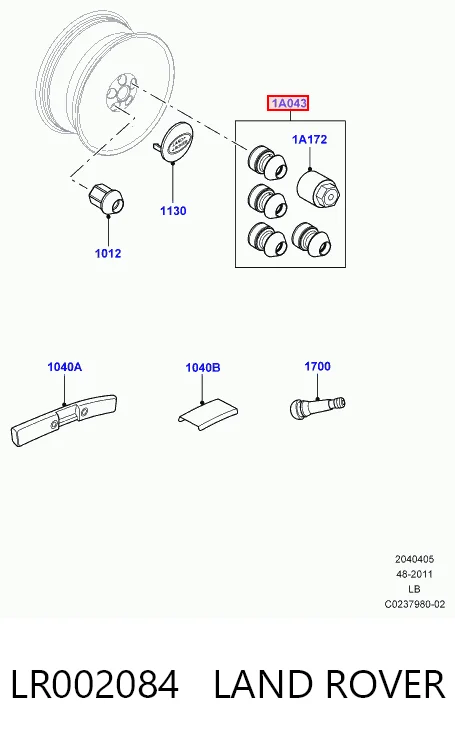 LR002084 Land Rover