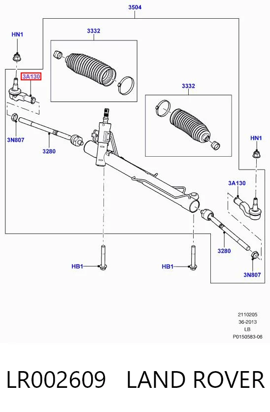LR002609 Land Rover