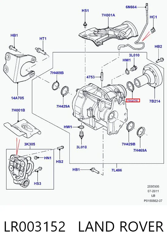 LR003152 Land Rover