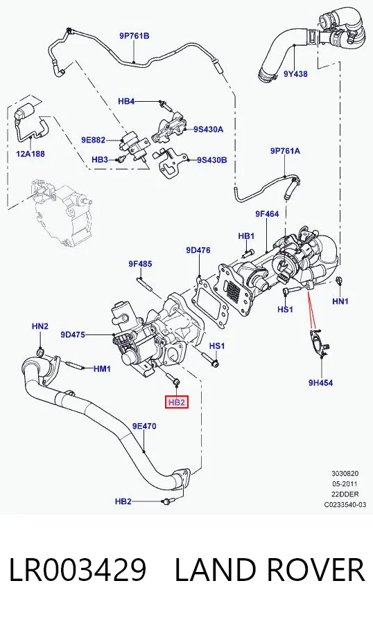 LR003429 Land Rover