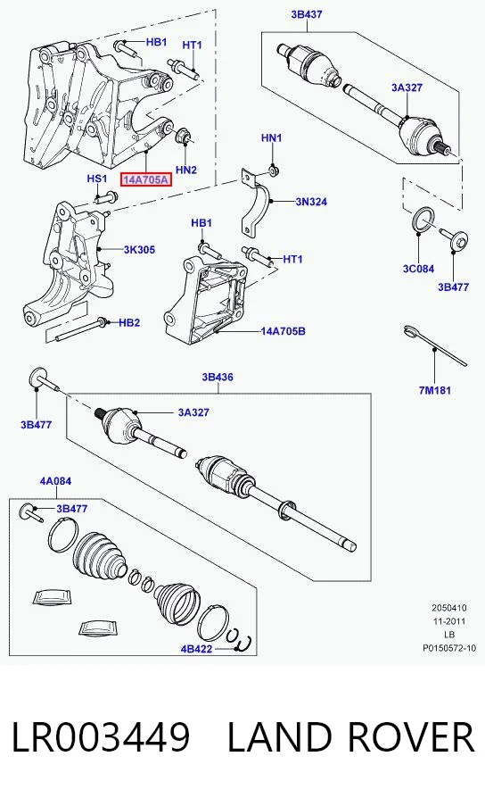 LR003449 LAND ROVER