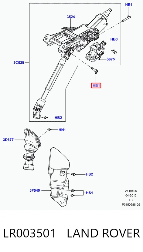 LR003501 Land Rover