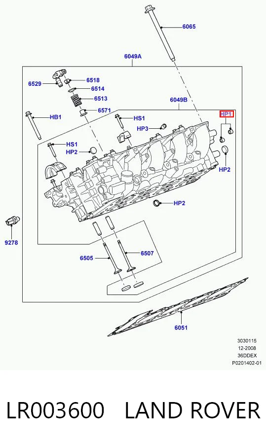LR003600 Land Rover