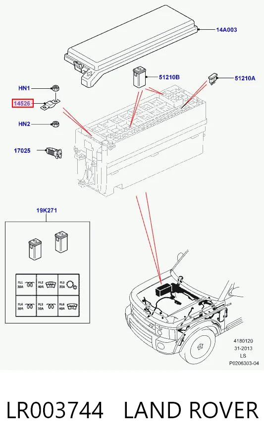 LR003744 Land Rover
