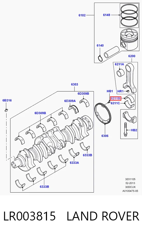 LR003815 Land Rover