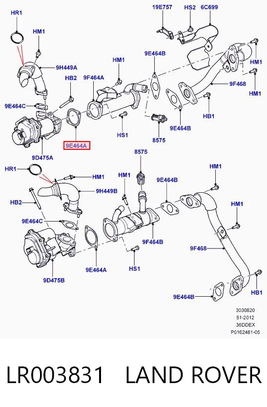 LR003831 Land Rover