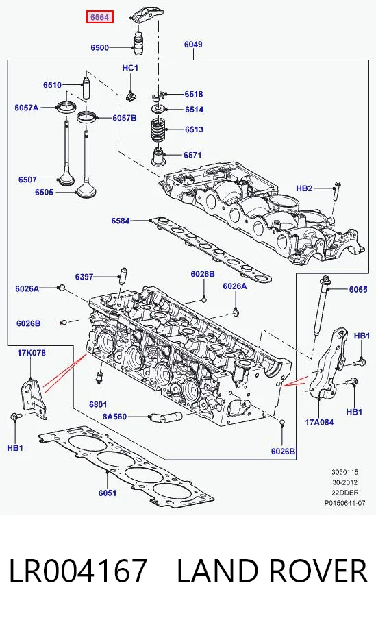 9831127080 Peugeot/Citroen Balancín, distribución del motor