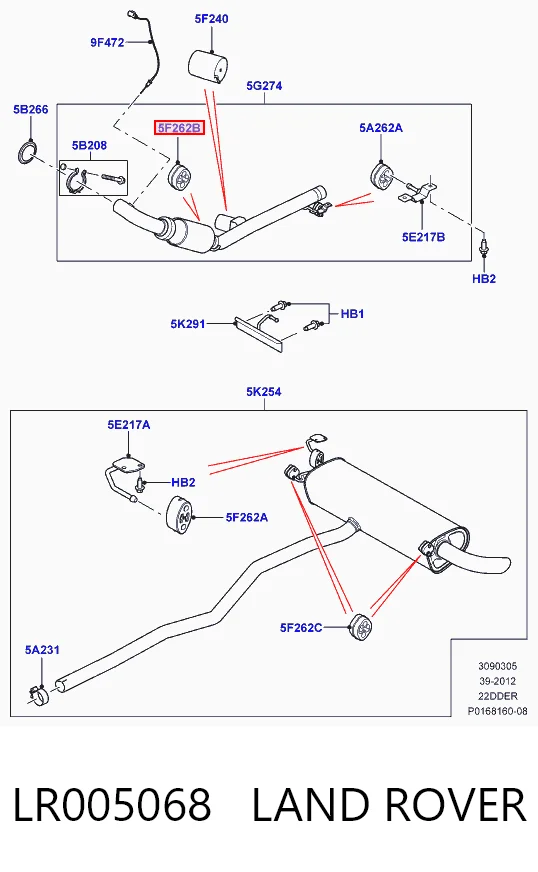 Comprar Soporte escape Ford Mondeo III B4Y