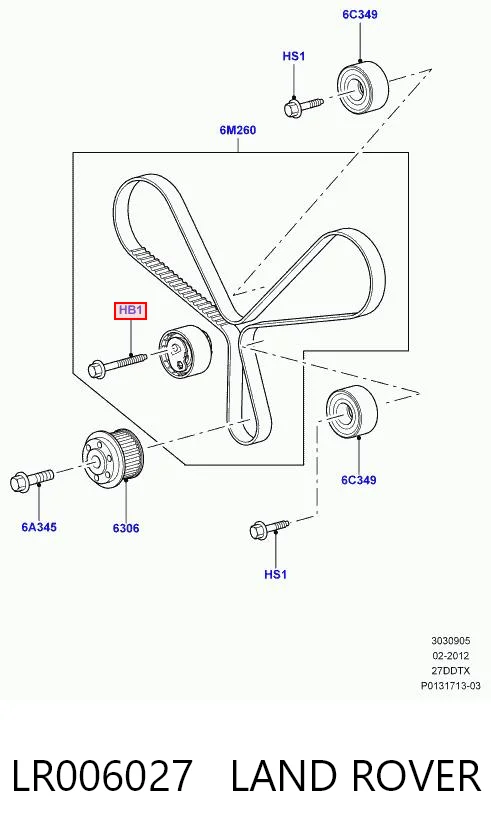LR006027 Land Rover