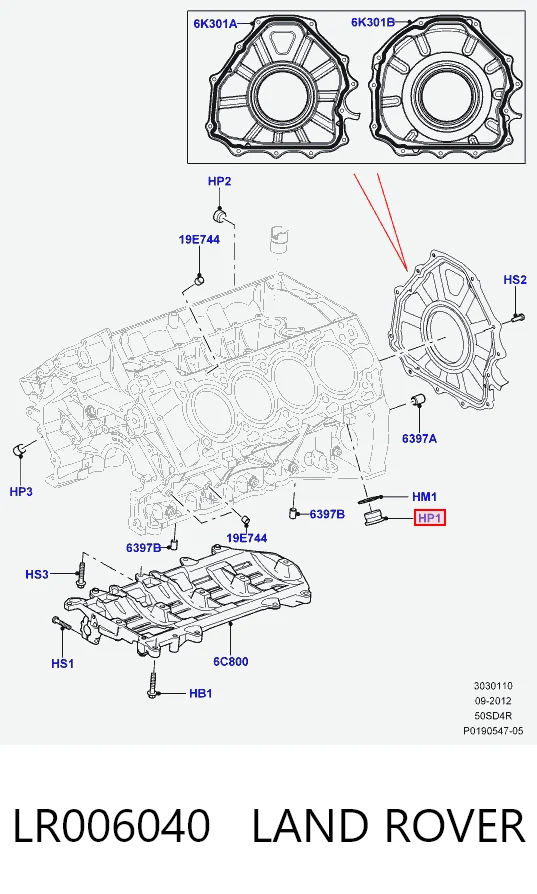 LR006040 Land Rover