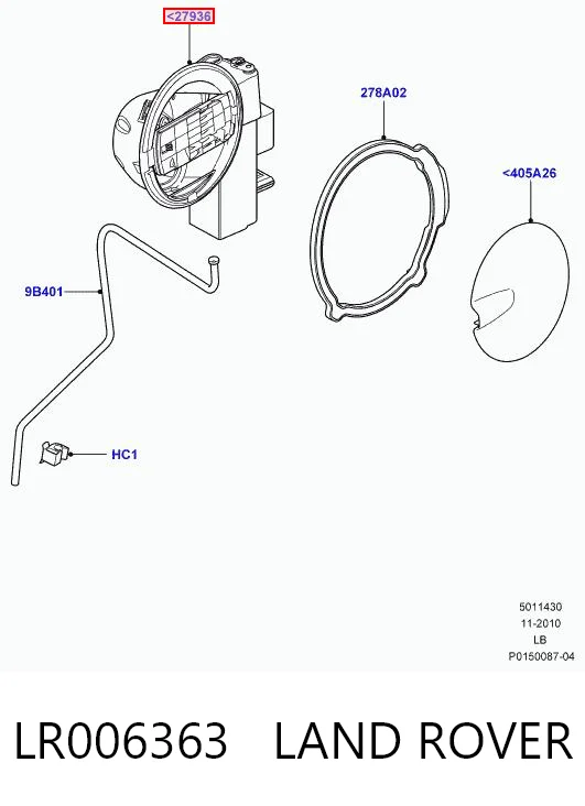 LR006363 Land Rover