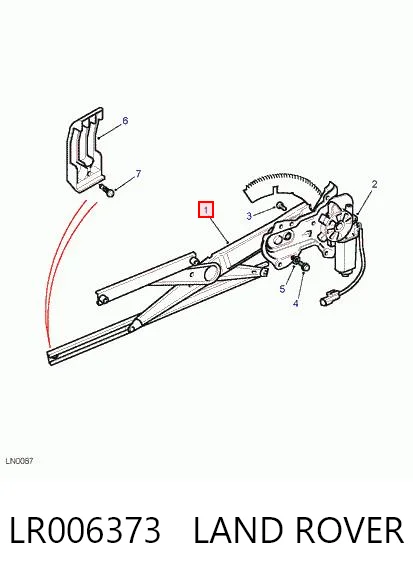 Mecanismo de elevalunas delantero derecha 1648907580 Peugeot/Citroen