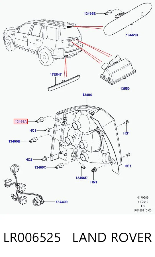 LR006525 Land Rover
