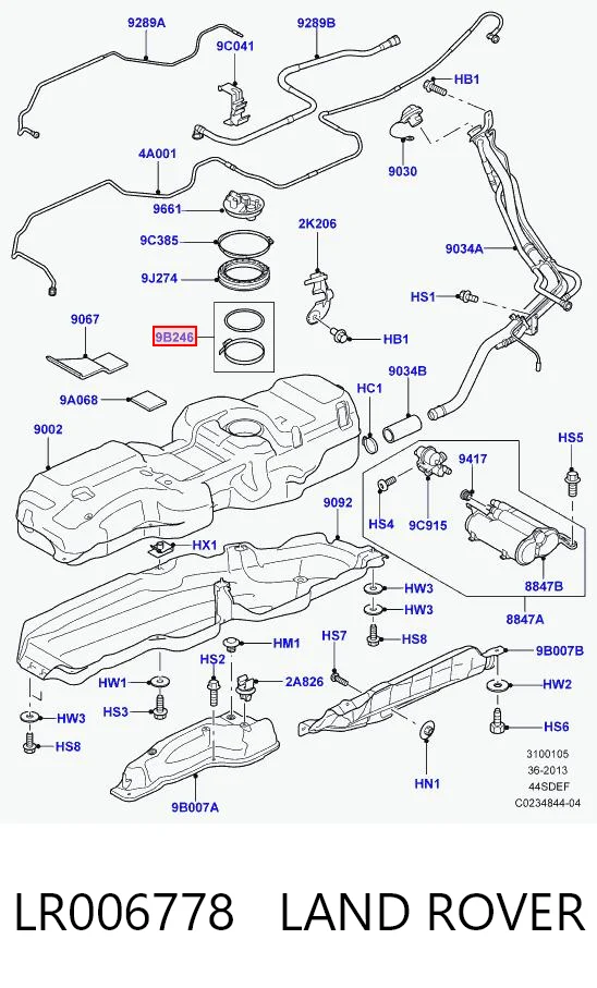 LR006778 Land Rover