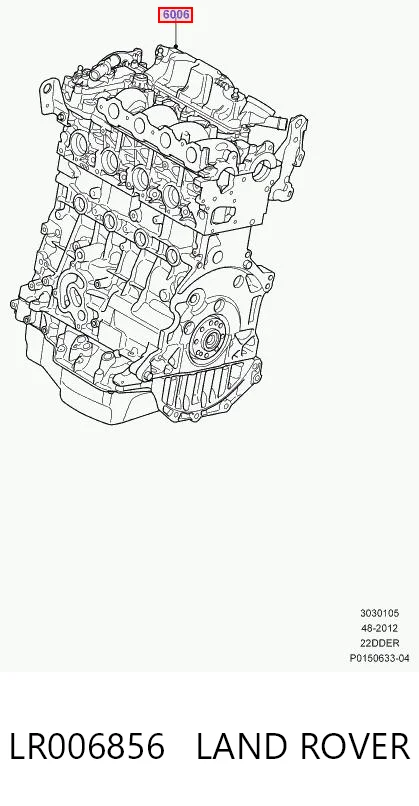 Motor completo para Land Rover Freelander II L359