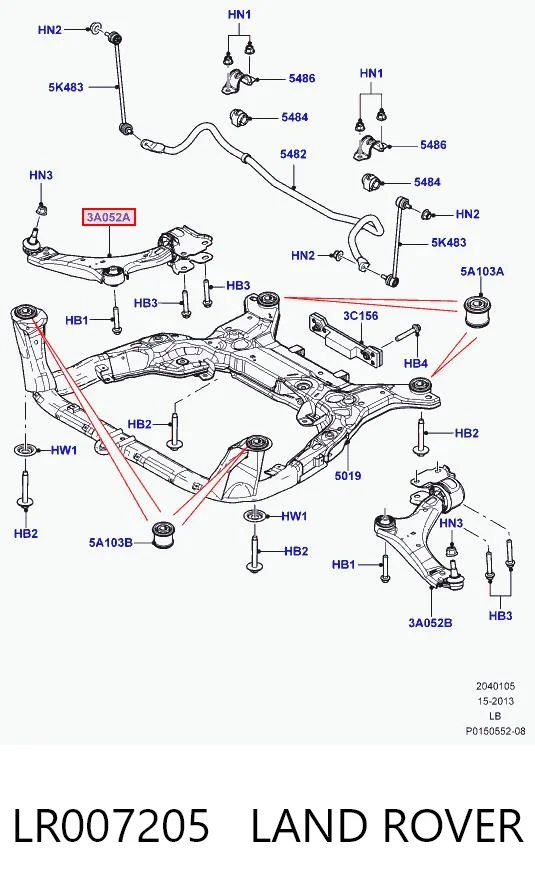 LR007205 Land Rover