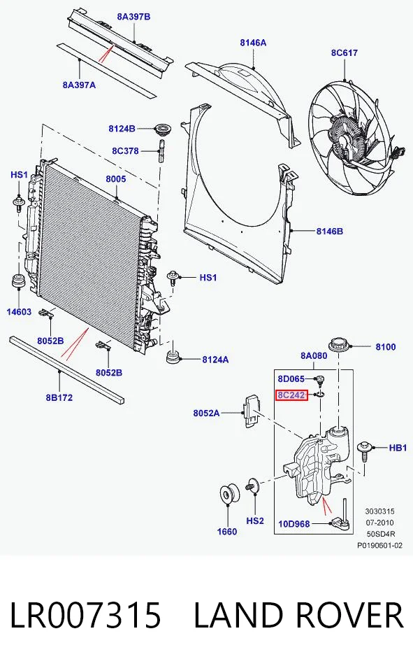 LR007315 Land Rover