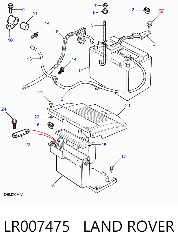 LR007475 Land Rover