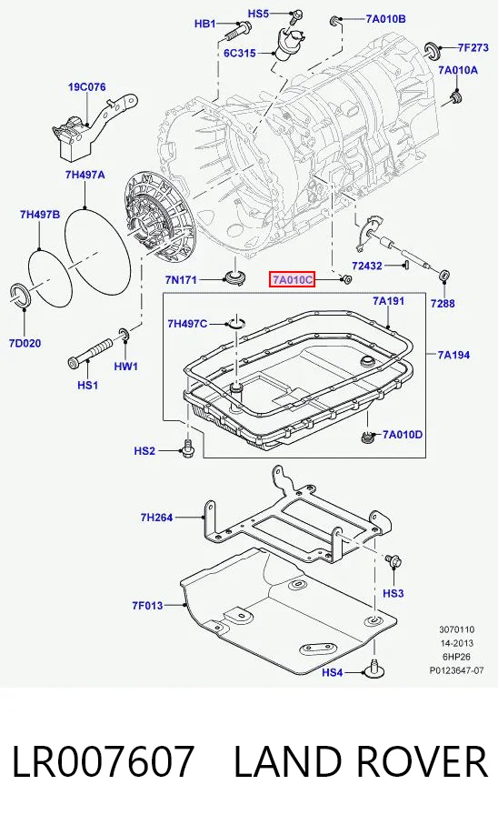 LR007607 Land Rover