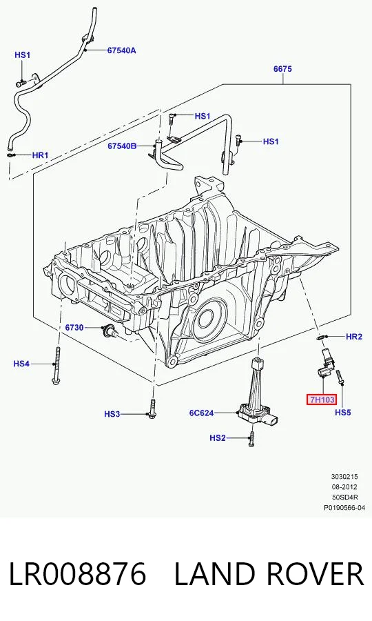 LR008876 Land Rover