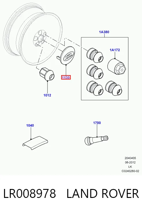 LR008978 Land Rover