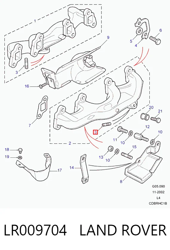 LR009704 Land Rover
