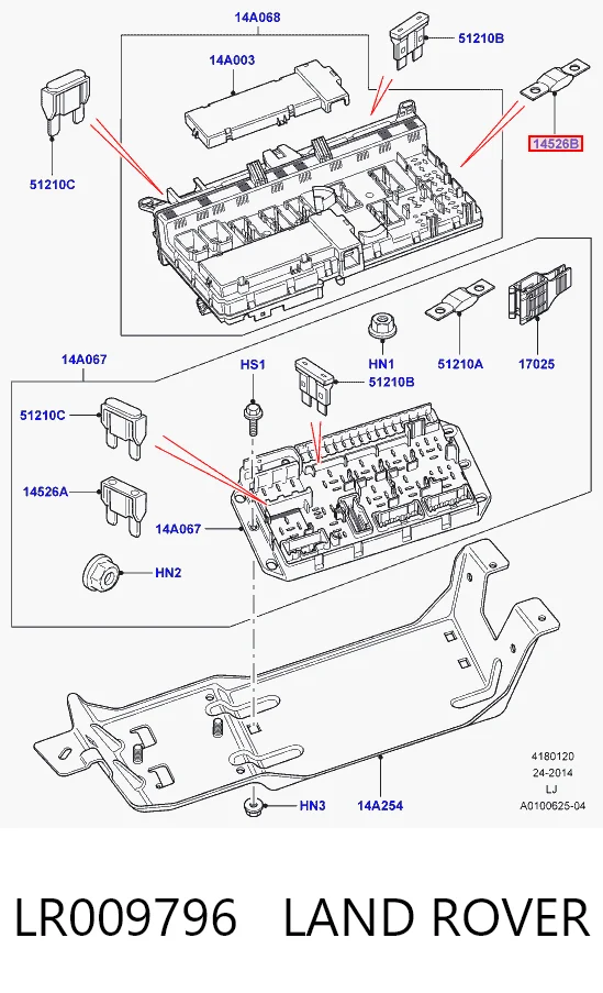 LR009796 Land Rover