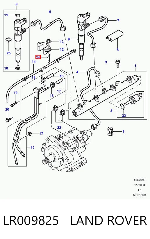 LR009825 Land Rover