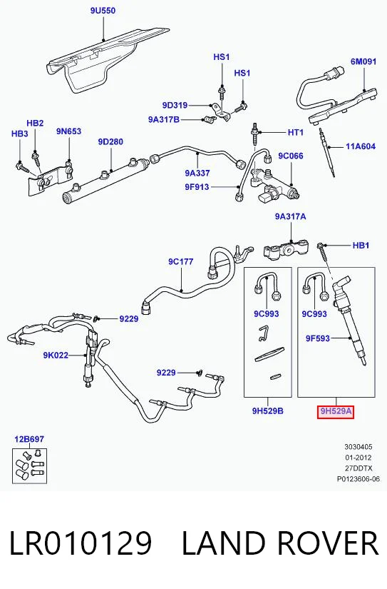 LR010129 Land Rover