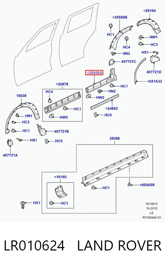 LR010624 Land Rover