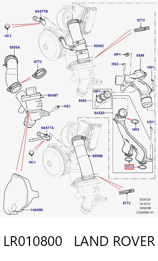 LR010800 Land Rover