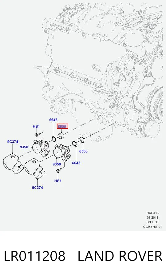 31359866 Volvo Empujador de la bomba de combustible