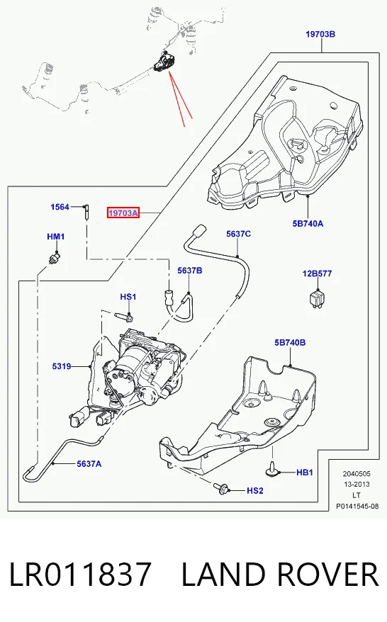 LR011837 Land Rover