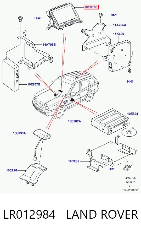 Display Land Rover Discovery III (LR3)