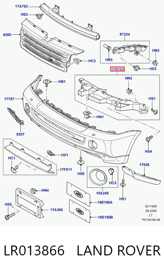 LR013866 Land Rover