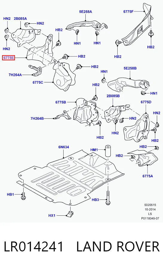 LR014241 Land Rover