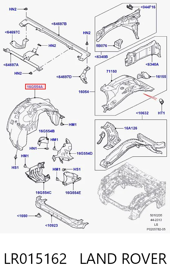 LR015162 Land Rover