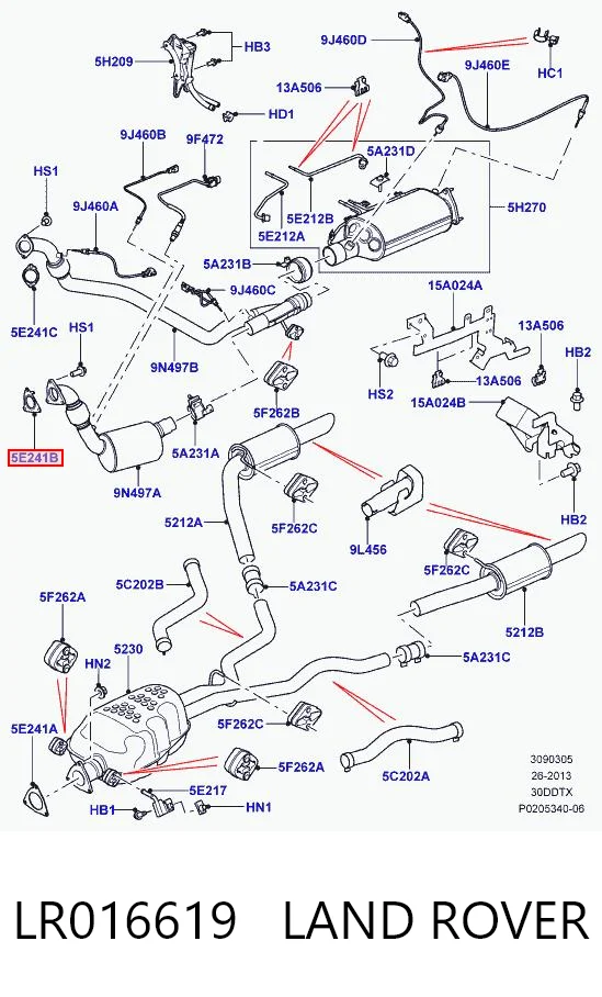 LR016619 Land Rover