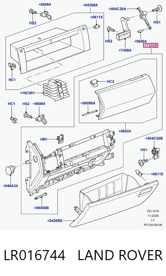 Comprar Guantera Land Rover Range Rover I L320 a bajo precio