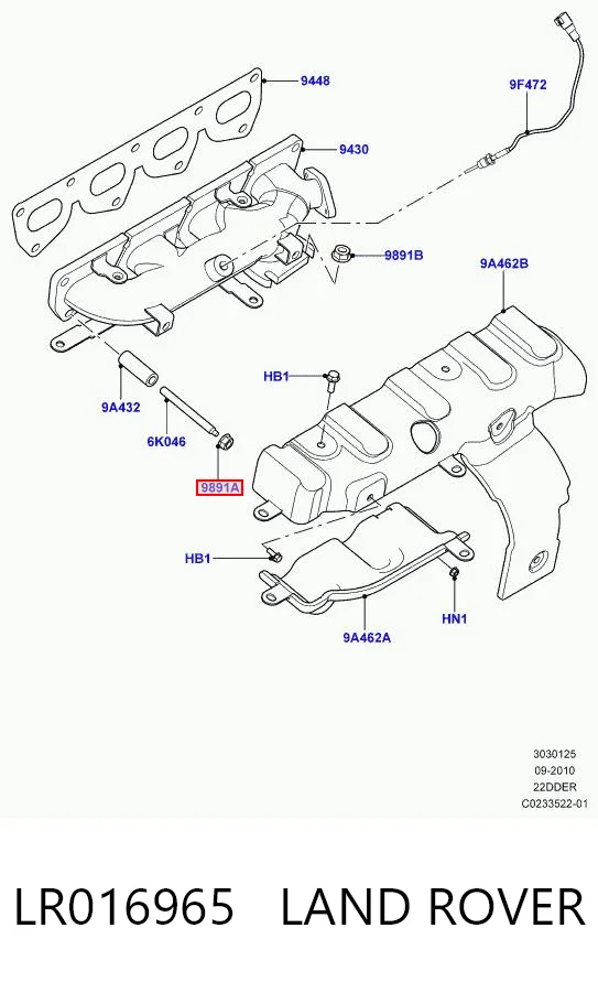 LR016965 Land Rover