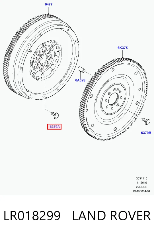 LR018299 Land Rover