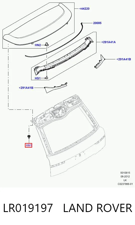 Tornillo (tuerca) de sujeción Scania 0815132 precio, desde 1,15 EUR