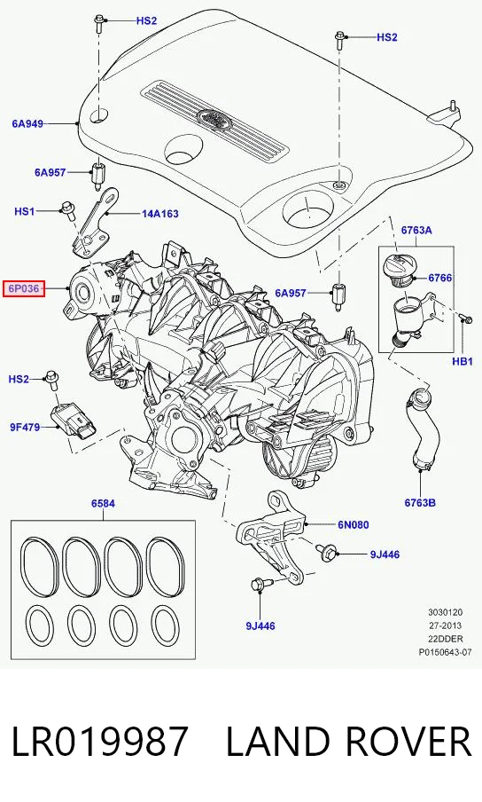 LR019987 Land Rover