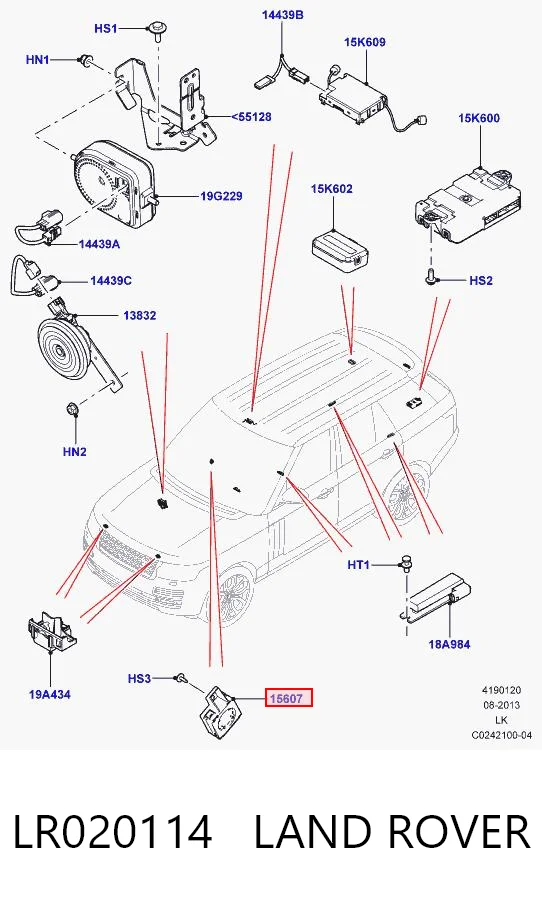 LR020114 Land Rover