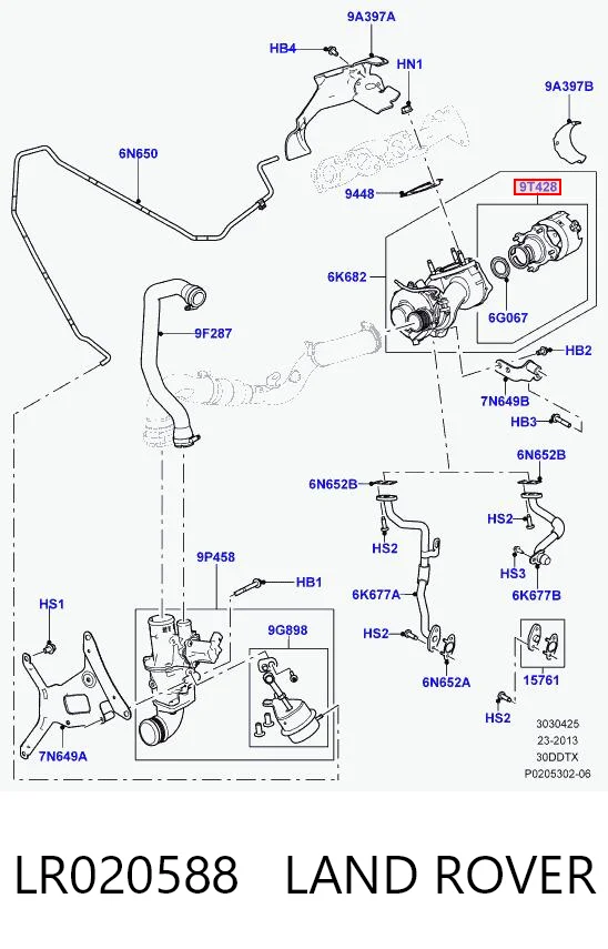 Comprar Válvula (actuador) De Control De Turbina Land Rover Range Rover II L494 a bajo precio