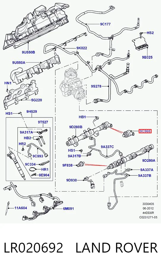 LR020692 Land Rover