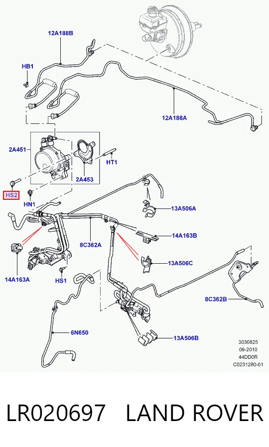 LR020697 Land Rover